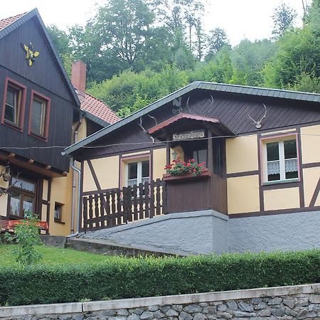 Haus Hubertus Lägenhet Stolberg i. Harz Exteriör bild